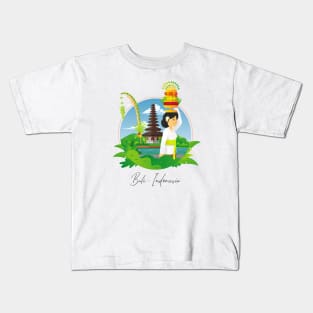 Once upon a time in paradise - Bali Denpasar Kuta Beach Kids T-Shirt